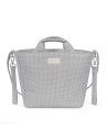Bolsa Canastilla Little Bloom Vichy Gris