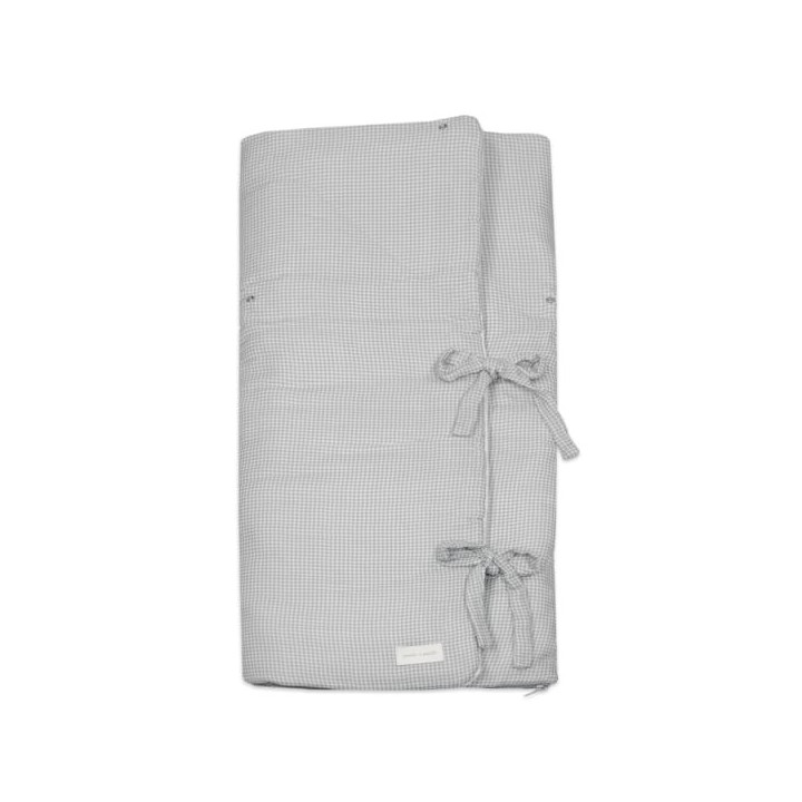 Arrullo/Manta Little Bloom Vichy Gris TOG 2,5