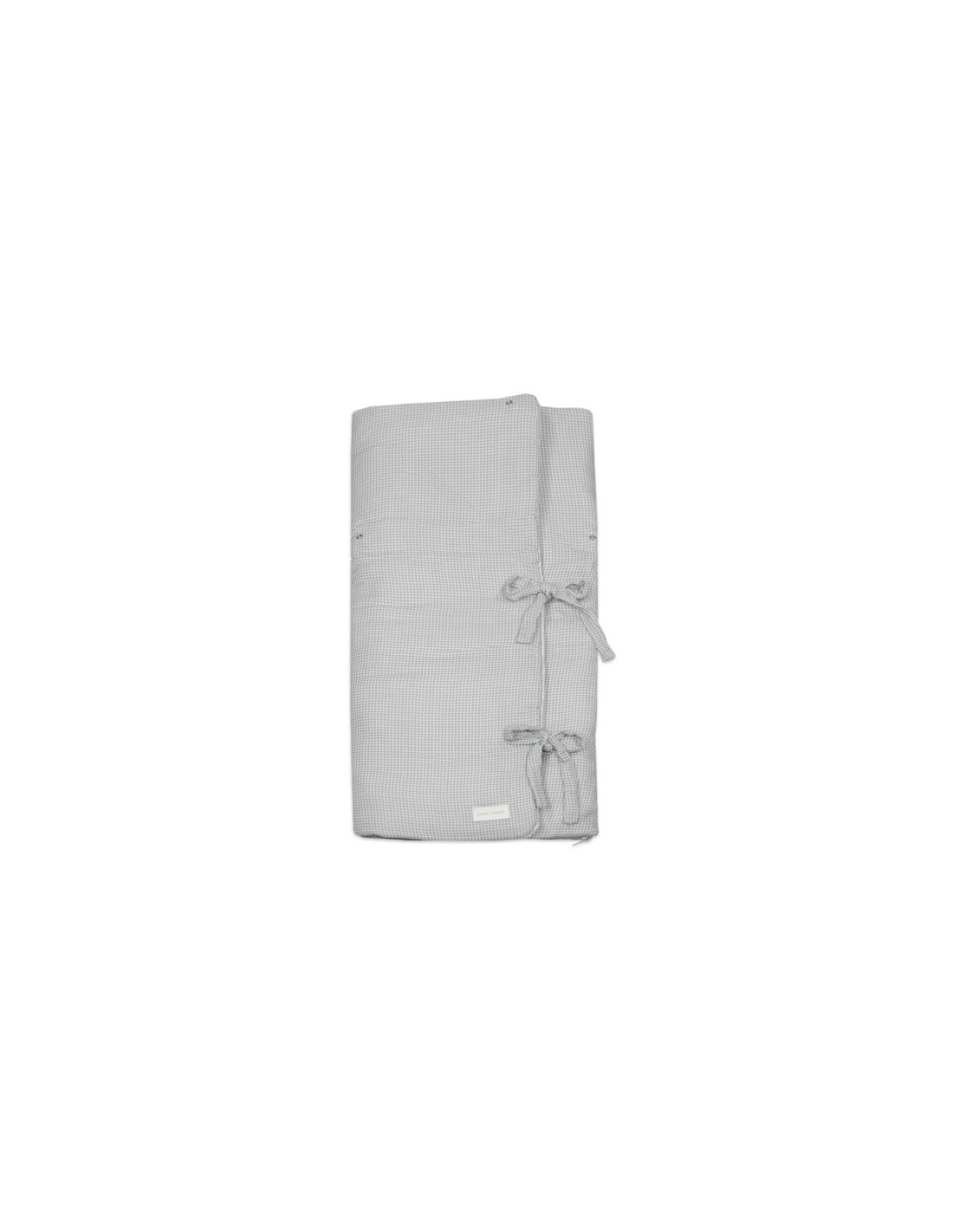 Arrullo/Manta Little Bloom Vichy Gris TOG 2,5