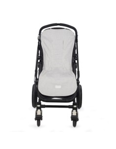Colchoneta Little Bloom Vichy Gris