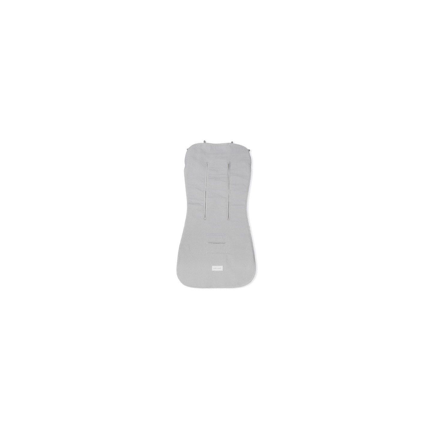 Colchoneta Little Bloom Vichy Gris