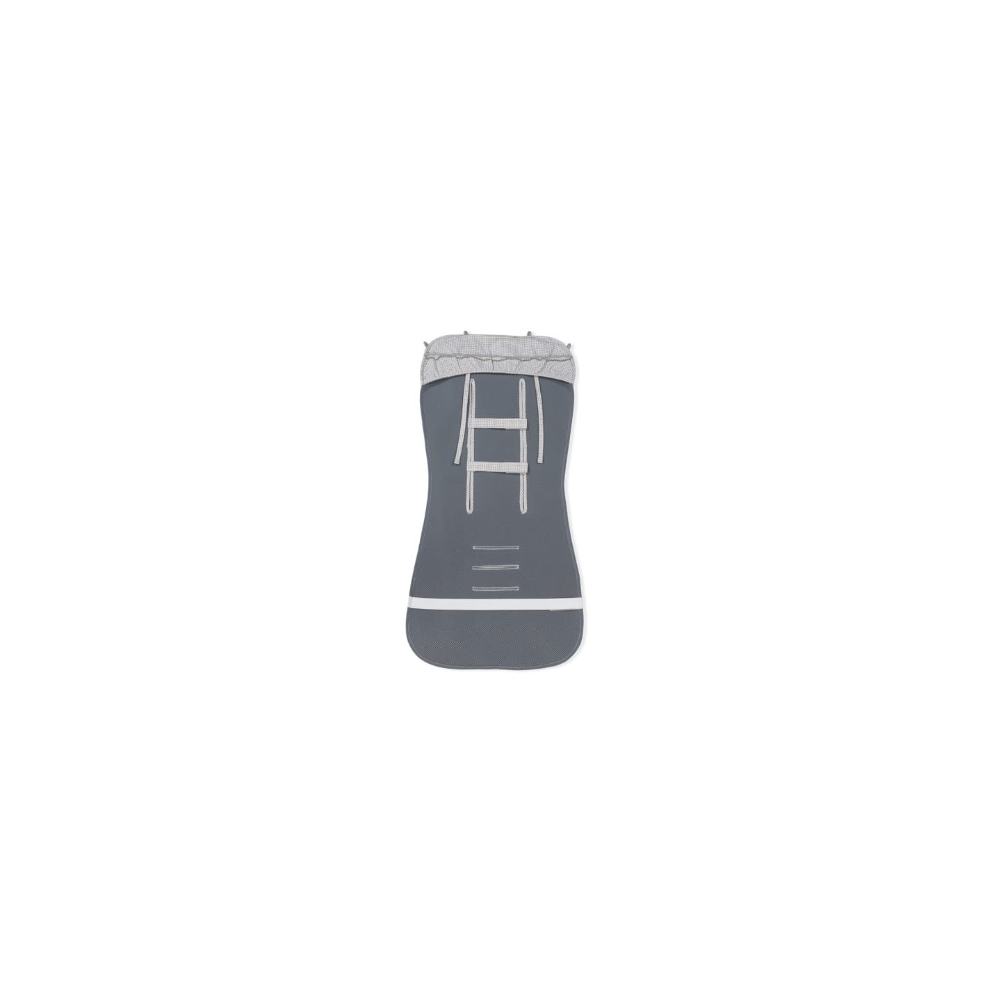 Colchoneta Little Bloom Vichy Gris