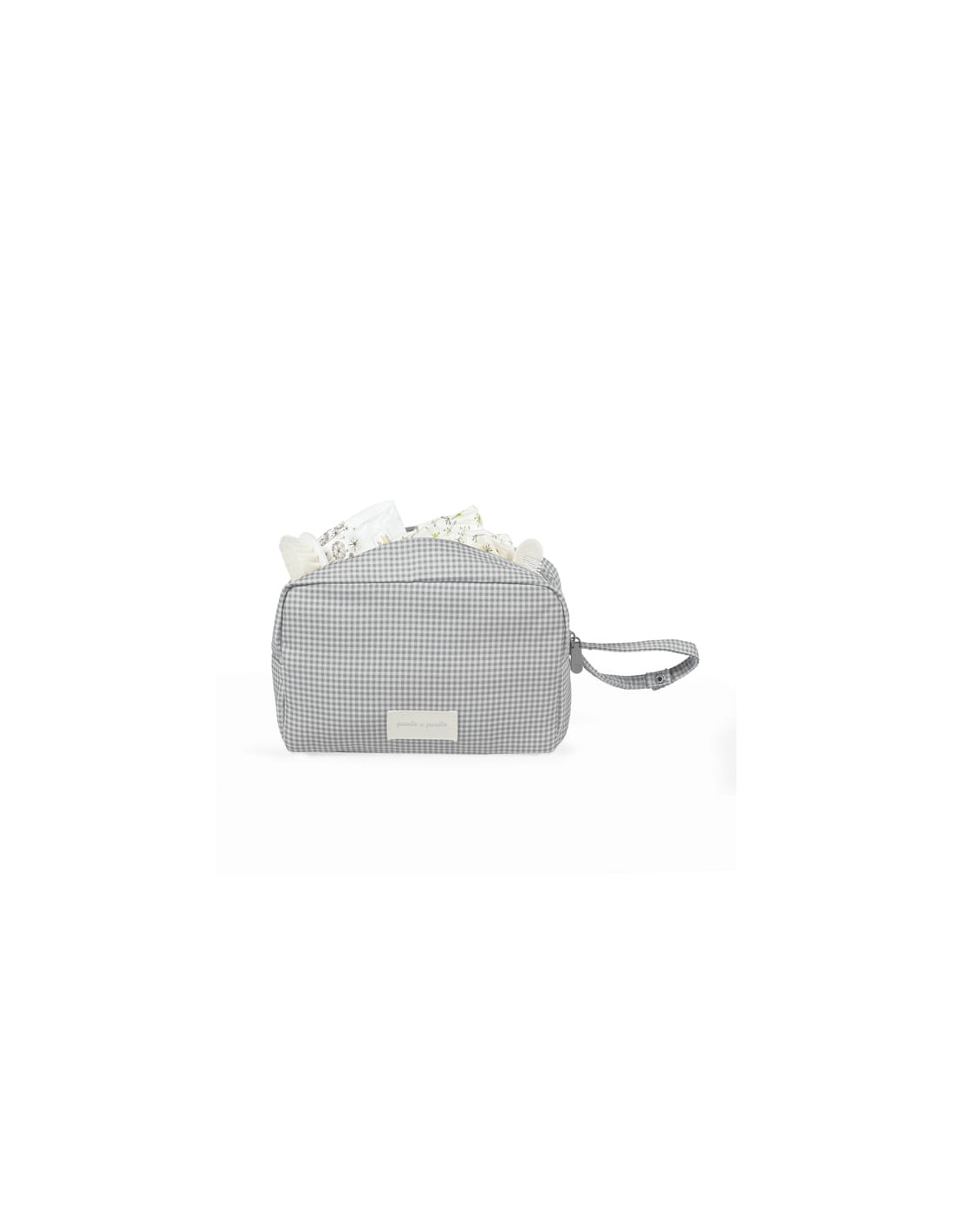 Neceser Little Bloom Vichy Gris