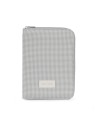 Portadocumentos Little Bloom Vichy Gris