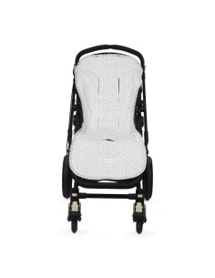 Colchoneta Little Bloom Flor Gris