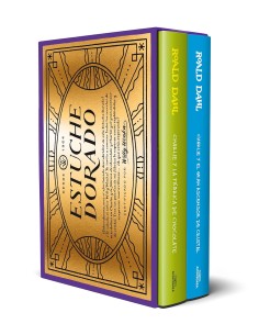 Estuche dorado de Willy Wonka