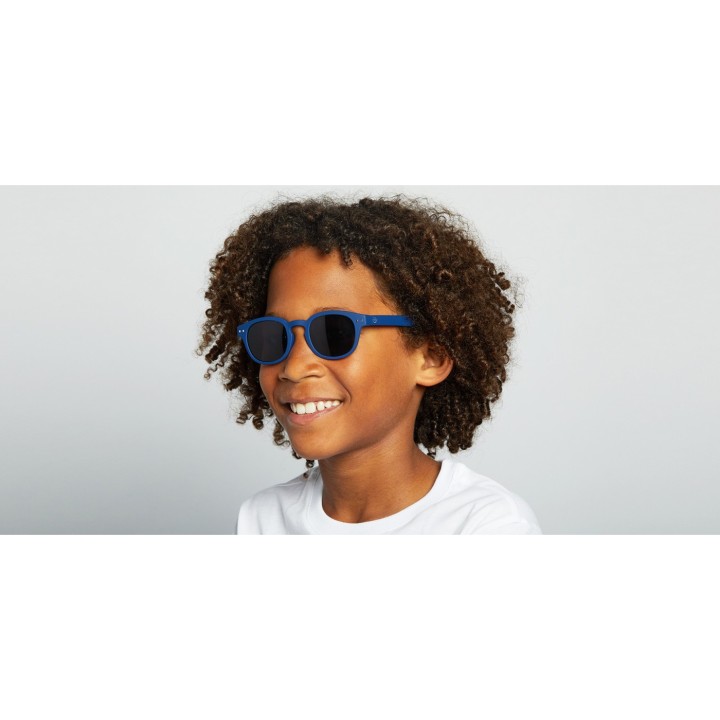 Gafas de Sol Junior Cuadradas Azul Marino