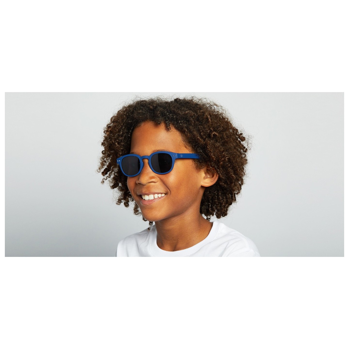 Gafas de Sol Junior Cuadradas Azul Marino