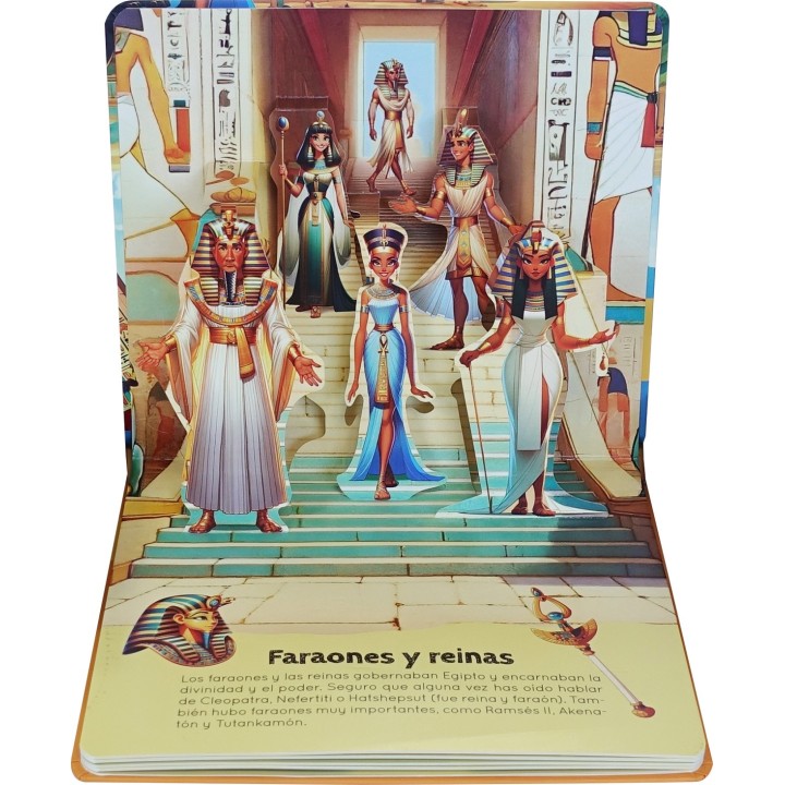 Descubre con pop-ups El Antiguo Egipto
