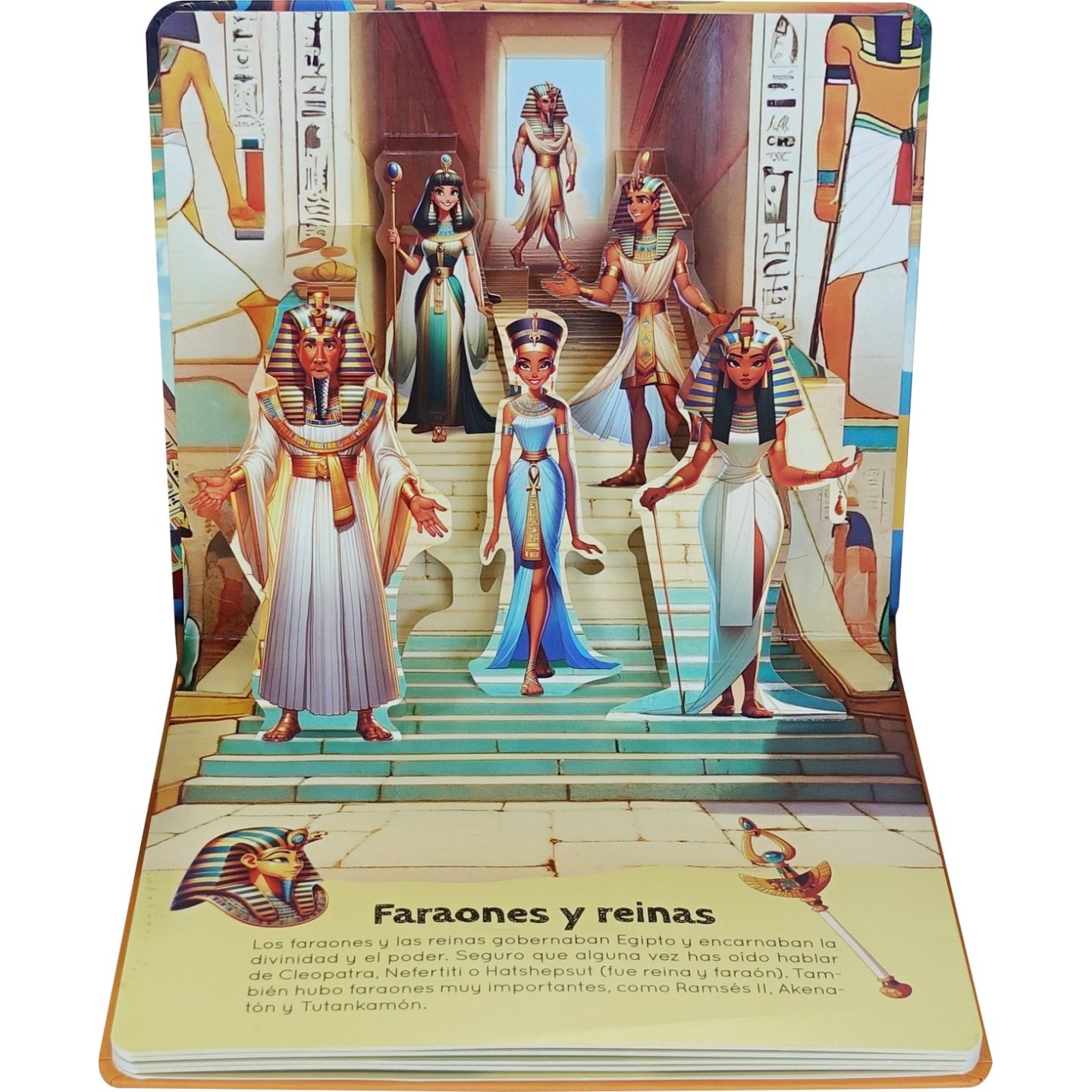 Descubre con pop-ups El Antiguo Egipto