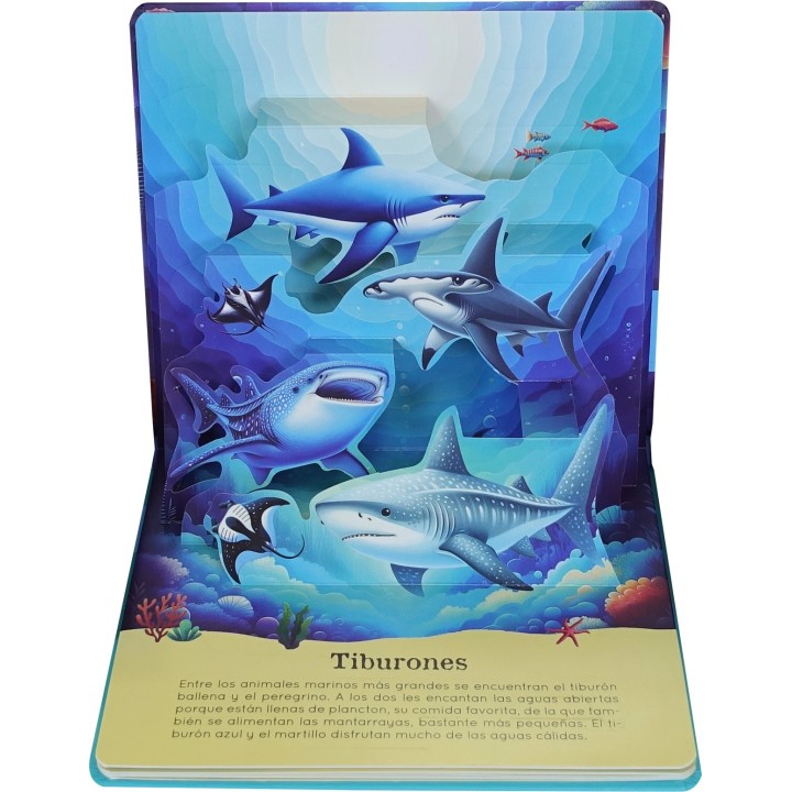 Descubre con pop-ups Los Oceanos