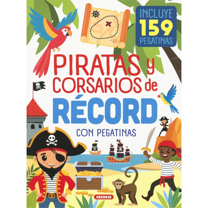 Piratas de récord con pegatinas