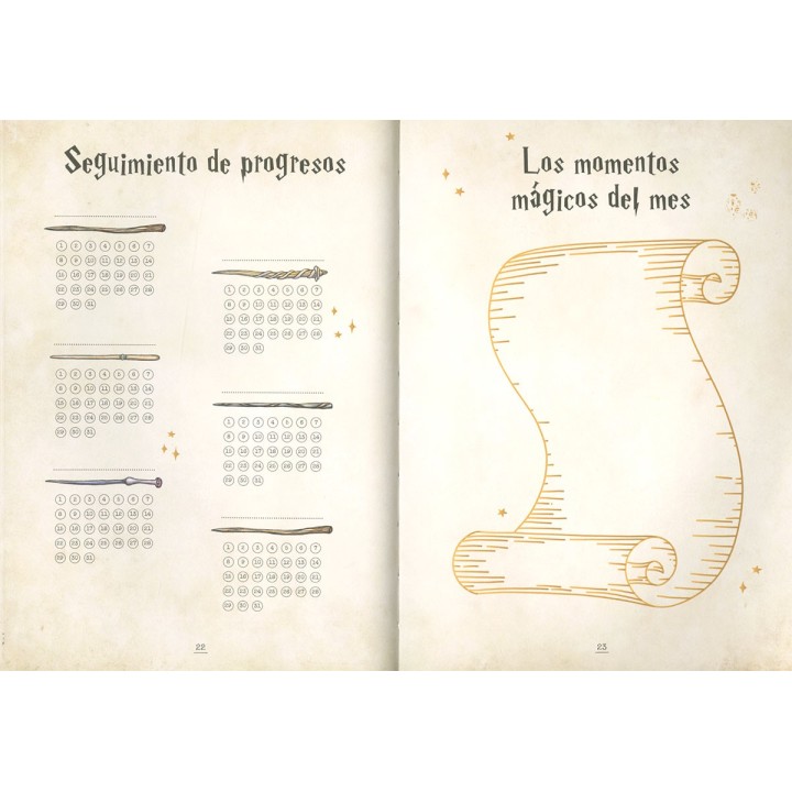 Mi mágico Bullet Journal para fans de Potter