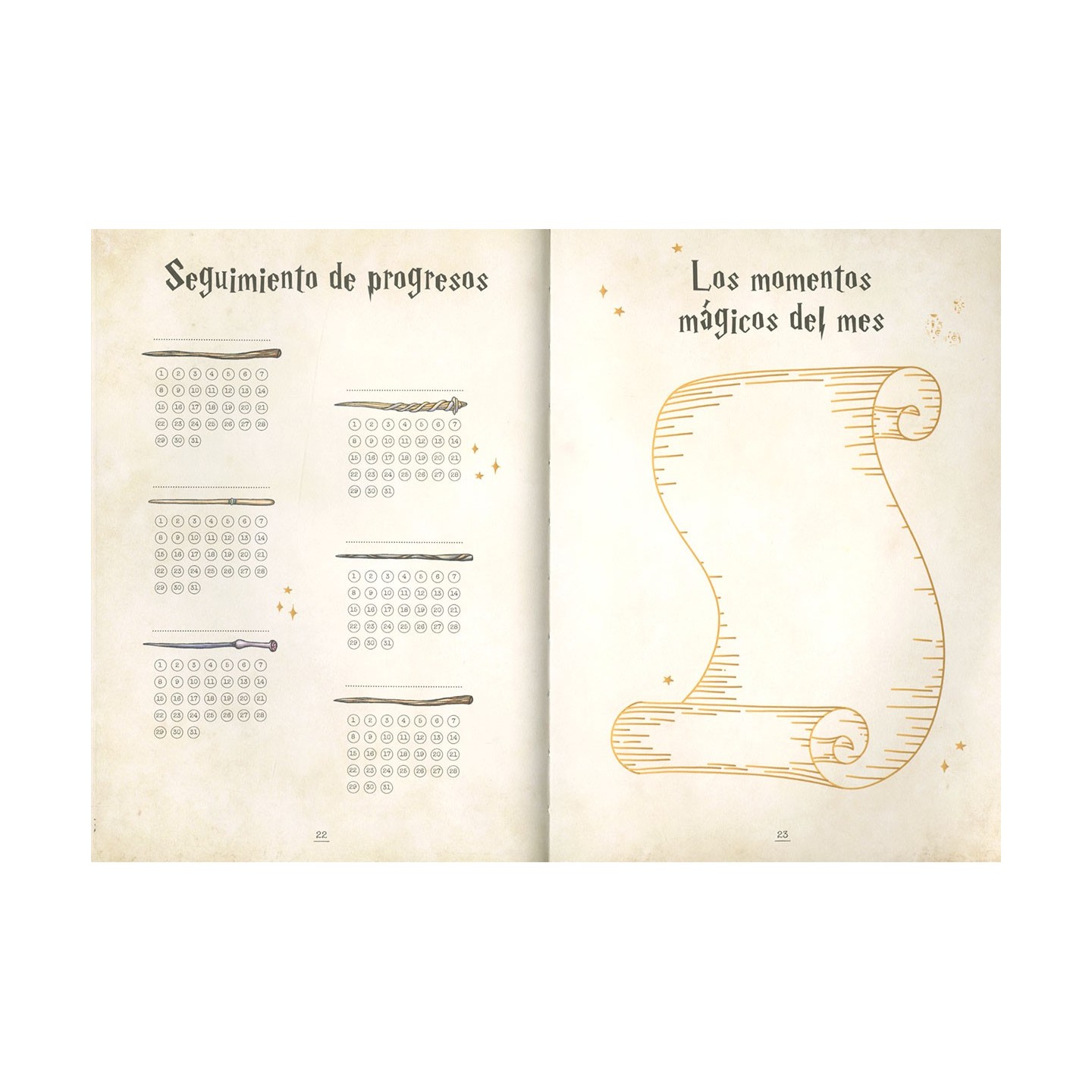 Mi mágico Bullet Journal para fans de Potter