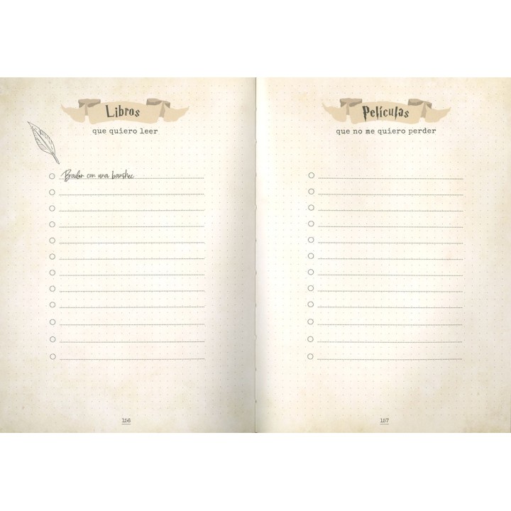 Mi mágico Bullet Journal para fans de Potter