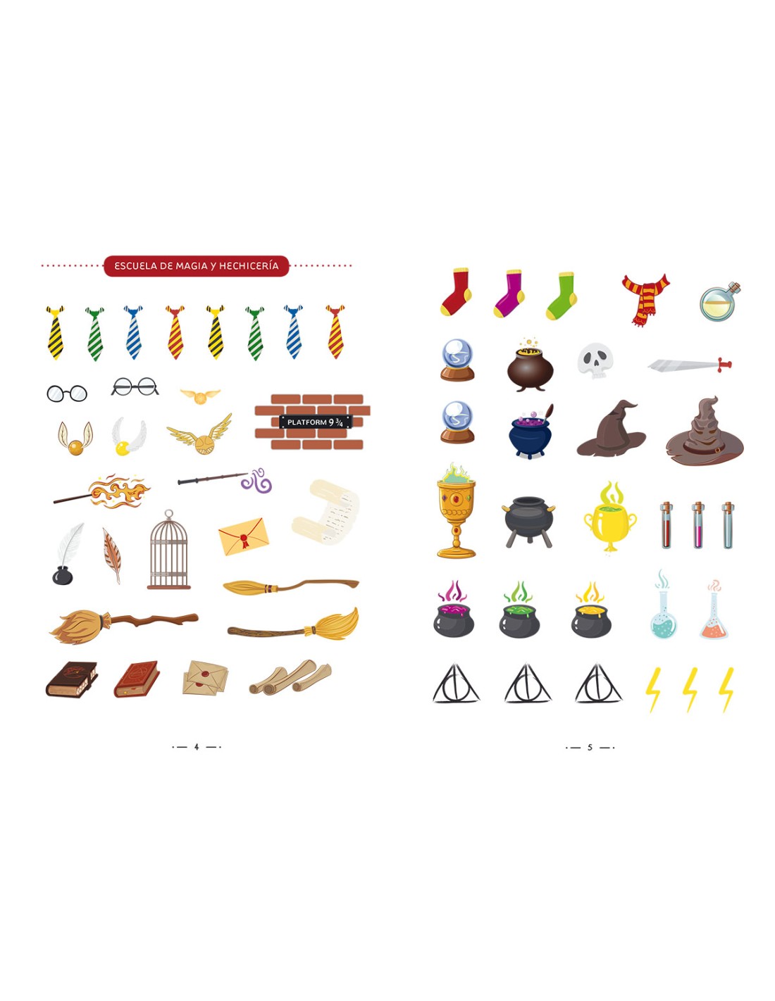 Pegatinas para Potterheads