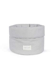 Cestito Home Little Bloom Vichy Gris