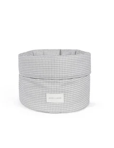 Cestito Home Little Bloom Vichy Gris