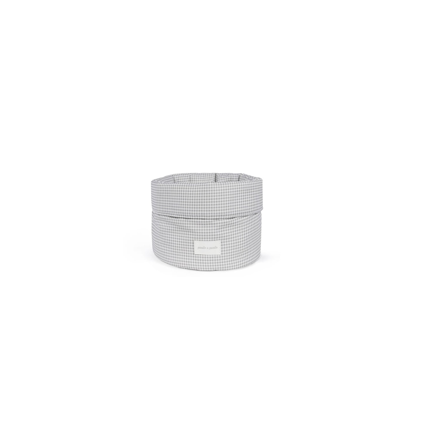 Cestito Home Little Bloom Vichy Gris
