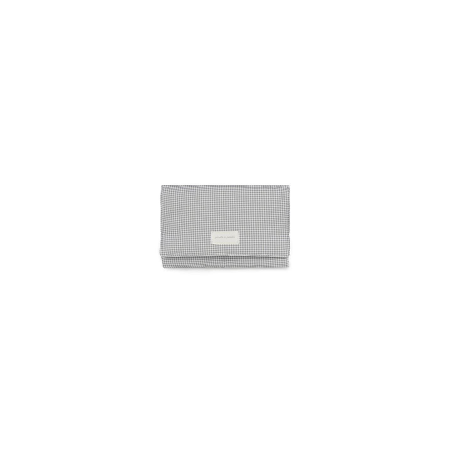 Cambiador Little Bloom Vichy Gris