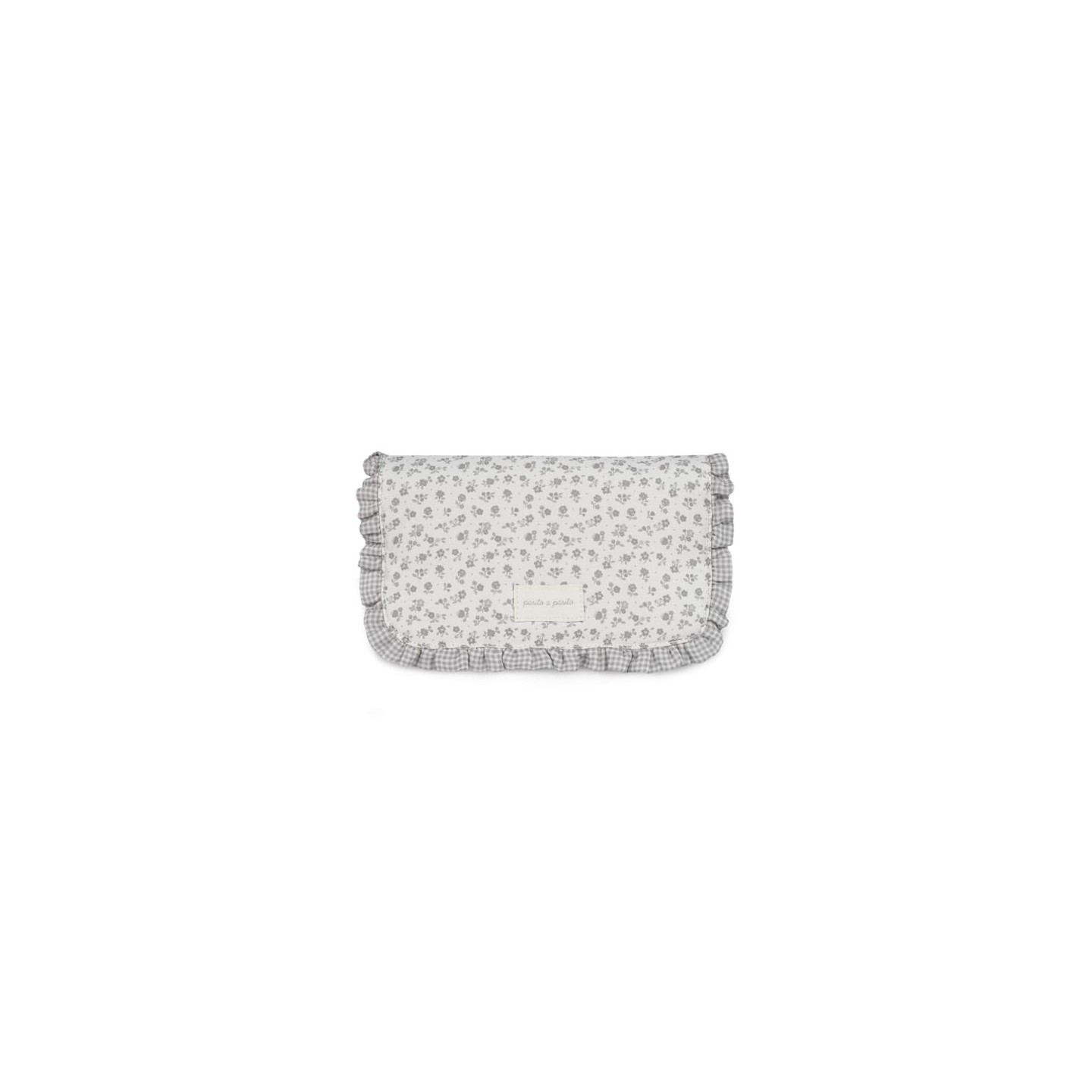 Cambiador Little Bloom Flor Gris
