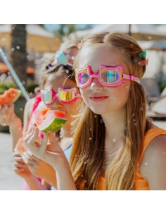 Gafas de Natación Feline Paw Pink 2