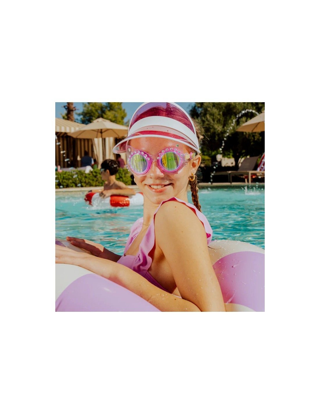 Gafas de Natación Feline Purrfect Purple