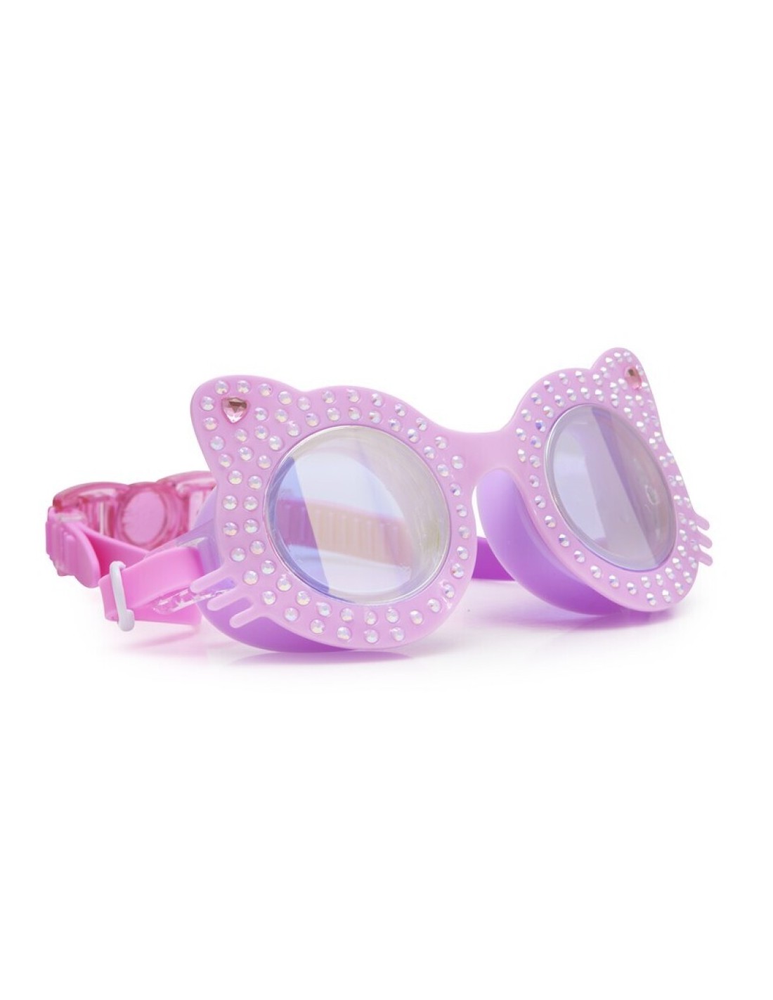 Gafas de Natación Kitten Pawprint Pink