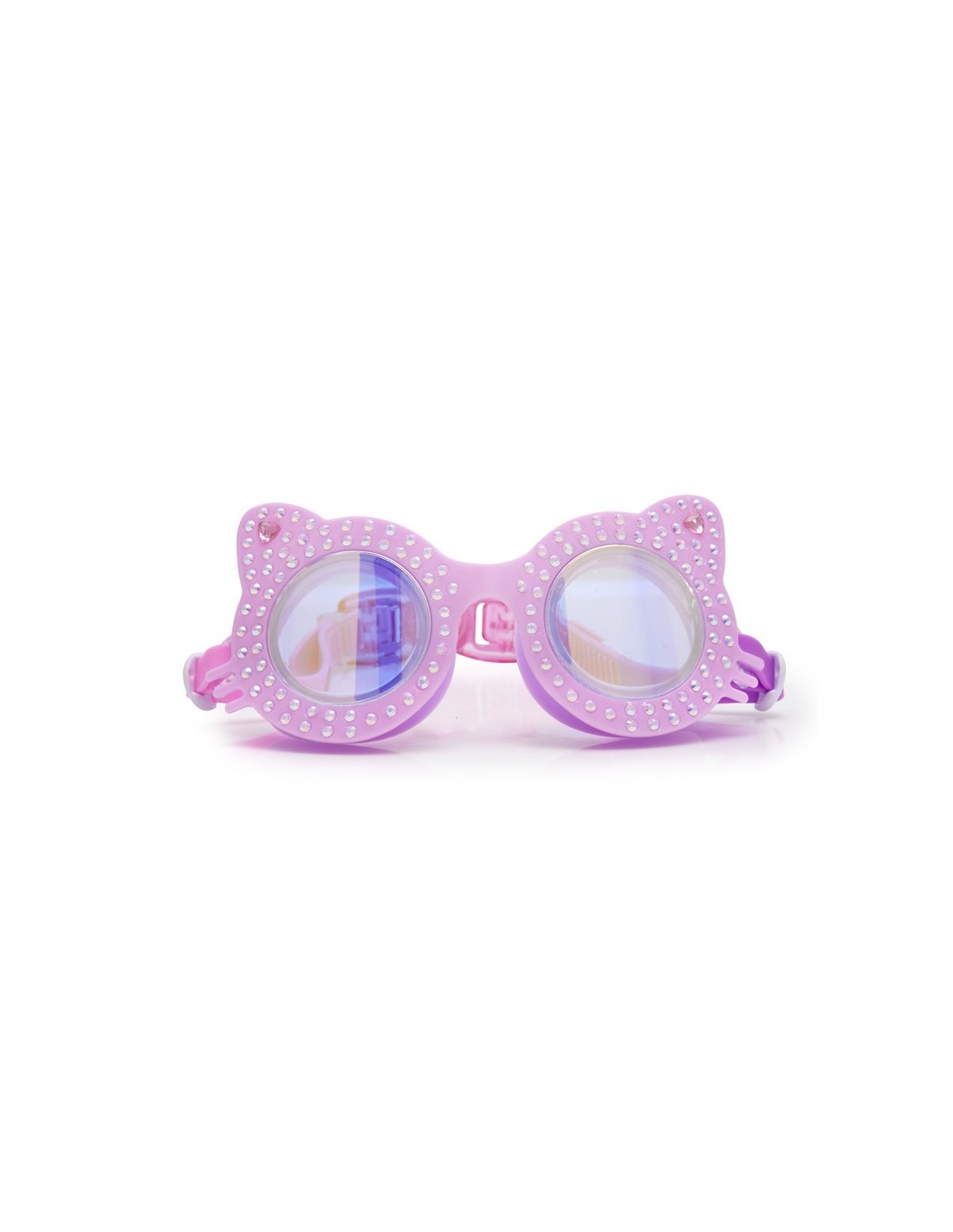Gafas de Natación Kitten Pawprint Pink