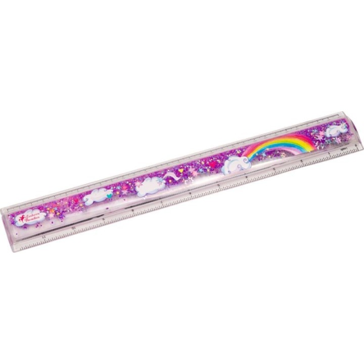 Regla con purpurina Unicorn Paradies
