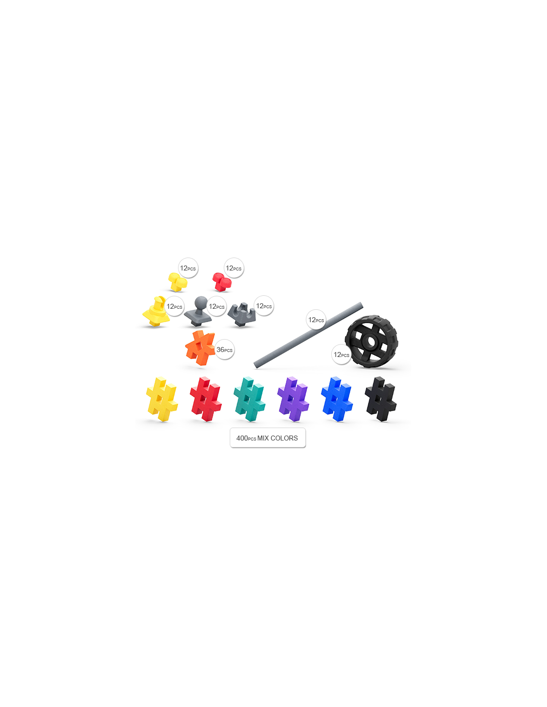 Meli Basic Tech 520 Piezas
