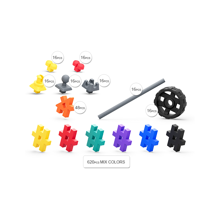 Meli Basic Tech 780 Piezas