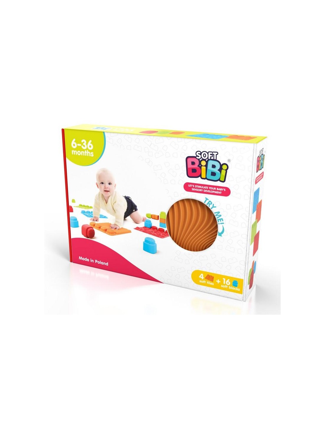 Soft Bibi Sensory Path 6 Piezas