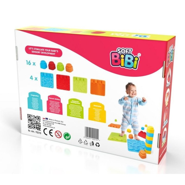 Soft Bibi Sensory Path 6 Piezas