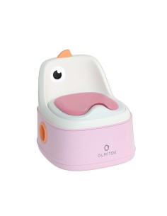 Orinal 3 en 1 Dino Rosa