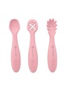 Set Cubiertos Aprendizaje Rosa