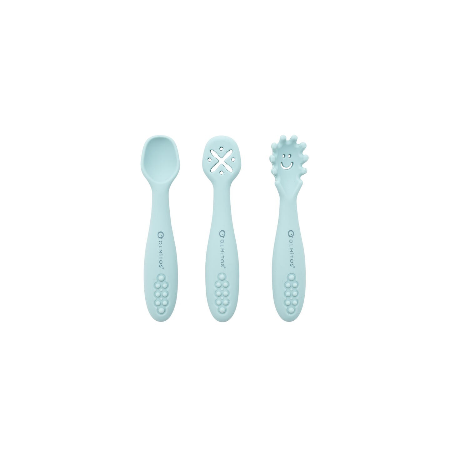 Set Cubiertos Aprendizaje Azul