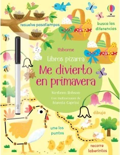 Libro Pizarra - Me divierto en primavera