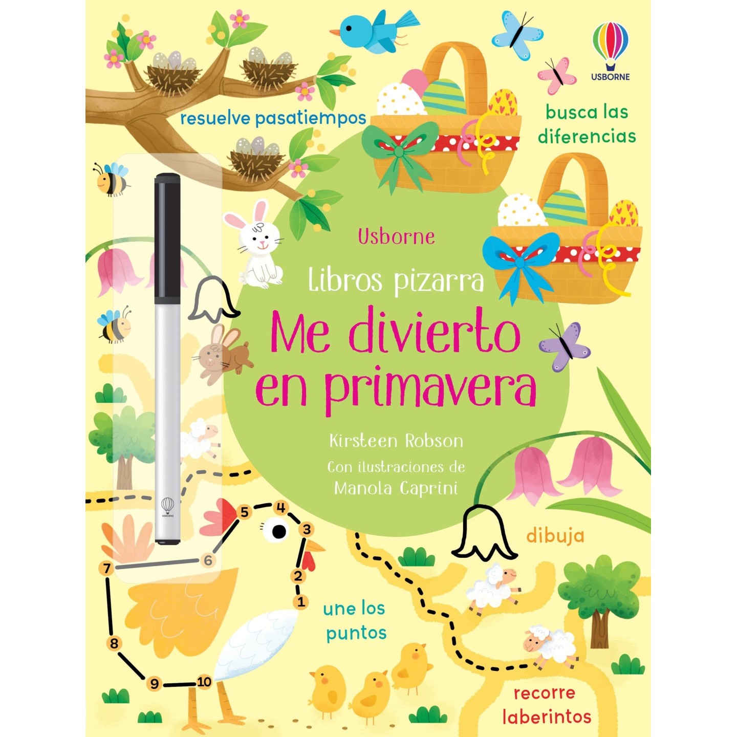 Libro Pizarra - Me divierto en primavera