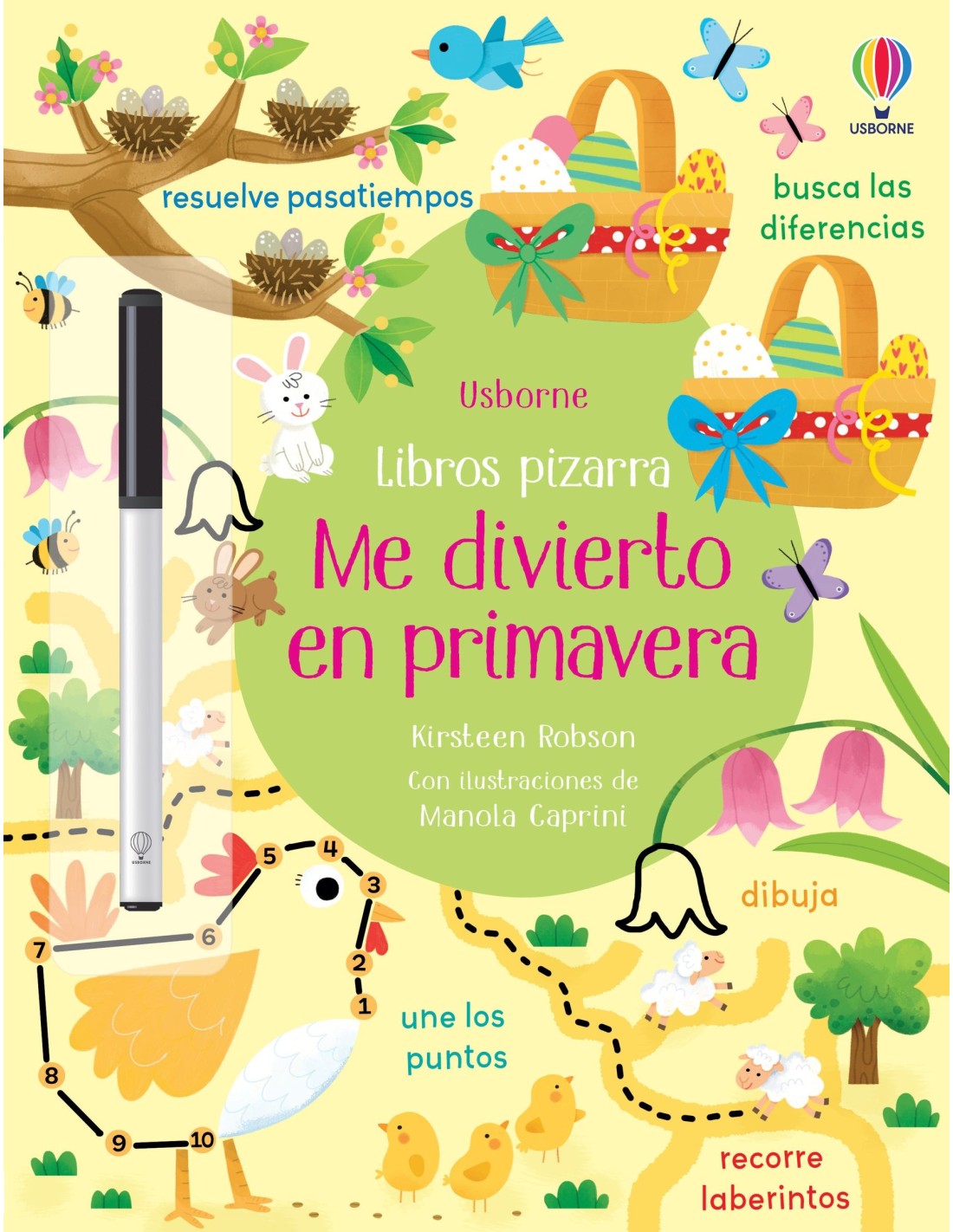 Libro Pizarra - Me divierto en primavera