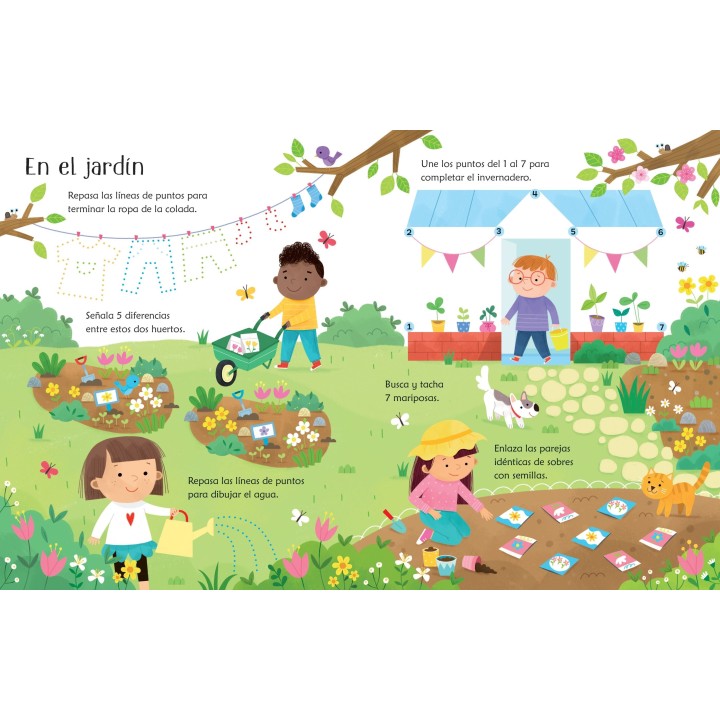 Libro Pizarra - Me divierto en primavera