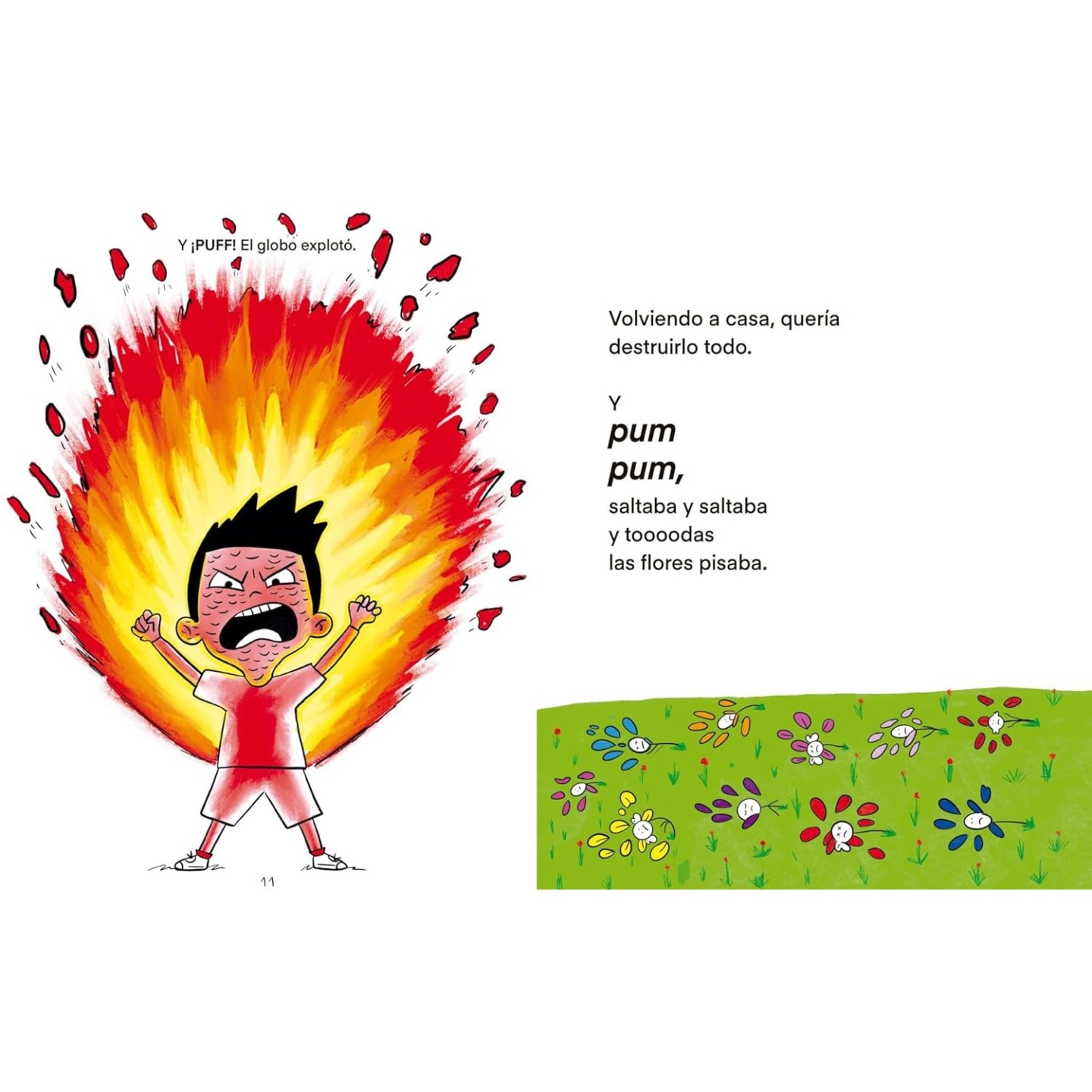 El niño pisaflores