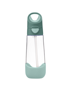 Botella de Tritán con Pajita 600ml - Emerald Forest