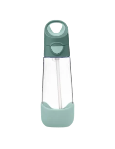Botella de Tritán con Pajita 600ml - Emerald Forest