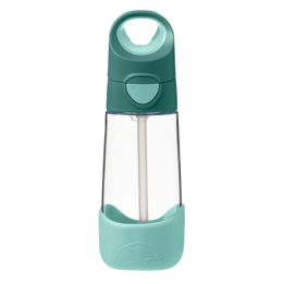 Botella de Tritán con Pajita 450ml - Emerald Forest