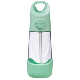 Botella de Tritán con Pajita 450ml - Spearmint