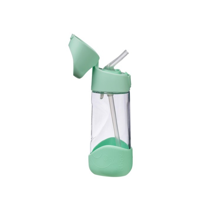 Botella de Tritán con Pajita 450ml - Spearmint