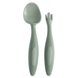 Cubiertos infantiles con cajita - Sage