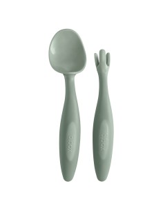 Cubiertos infantiles con cajita - Sage