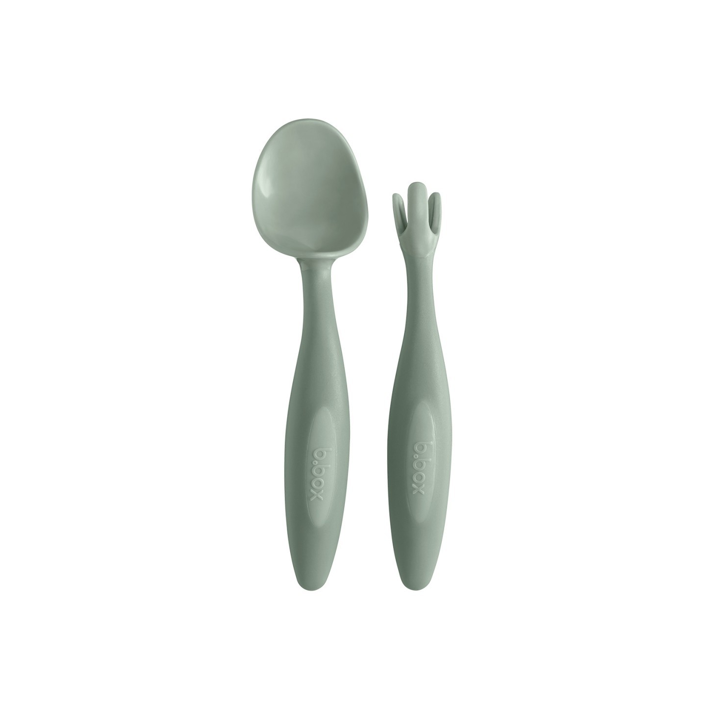 Cubiertos infantiles con cajita - Sage